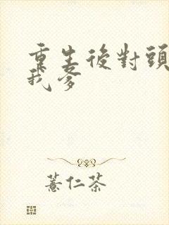 重生后对头成了我爹