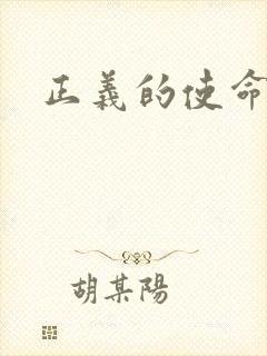 正义的使命小说