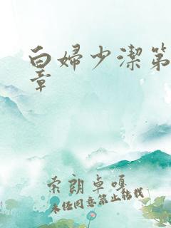 白妇少洁第22章