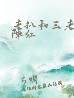 老扒和三老扒和阵红