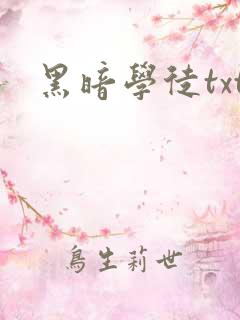 黑暗学徒txt