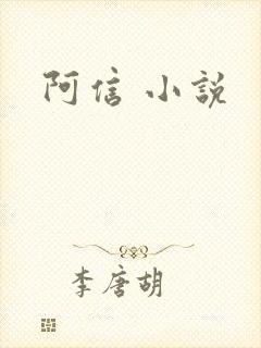 阿信 小说