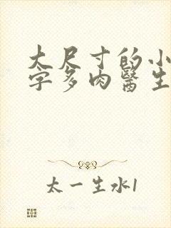 大尺寸的小黄说字多肉医生