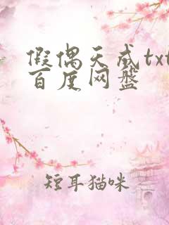 假偶天成txt百度网盘