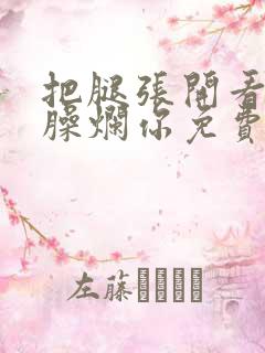 把腿张开看老子臊烂你免费