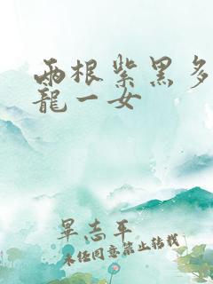 两根紫黑多男双龙一女