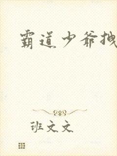 霸道少爷拽上我