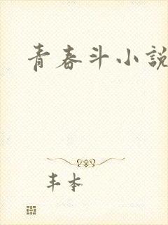 青春斗小说