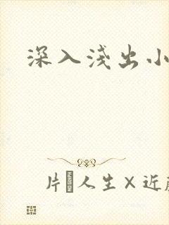 深入浅出小说