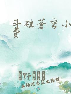 斗破苍穹小说免费