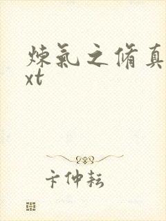 炼气之修真者txt