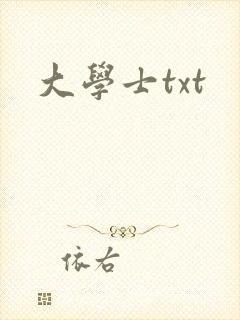 大学士txt