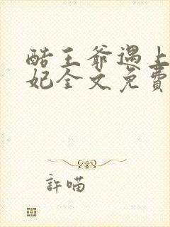 酷王爷遇上穿越妃全文免费阅读