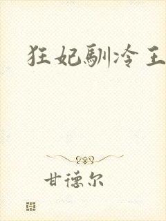 狂妃驯冷王