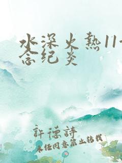 水深火热11念念纪炎