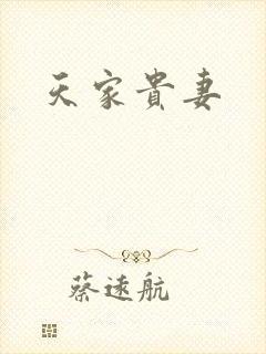 天家贵妻