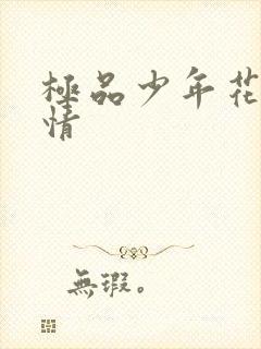 极品少年花都燃情