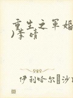 重生之军婚(h)李晴