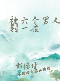 被六个男人躁J到一夜