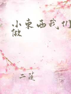 小东西我们厨房做