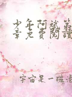 少年阿斌第13章免费阅读