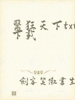 医狂天下txt下载