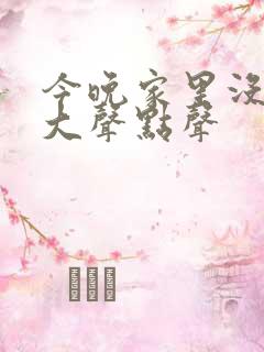 今晚家里没人叫大声点声