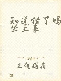 知道错了吗自己坐上来