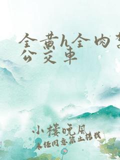 全黄h全肉禁乱公交车