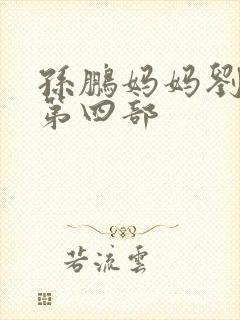 孙鹏妈妈刘淑英第四部