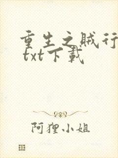 重生之贼行天下 txt下载