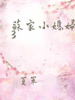 苏家小媳妇1V3
