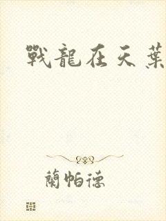 战龙在天叶凡