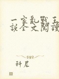 一家乱战王芳小说全文阅读