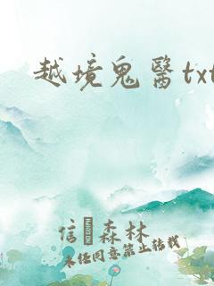 越境鬼医txt