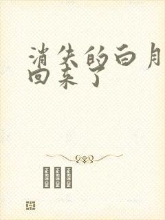 消失的白月光又回来了