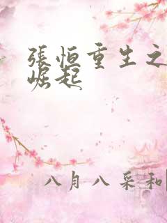 张恒重生之逆天崛起