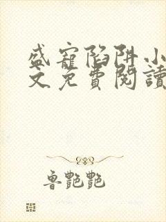 盛宠陷阱小说全文免费阅读