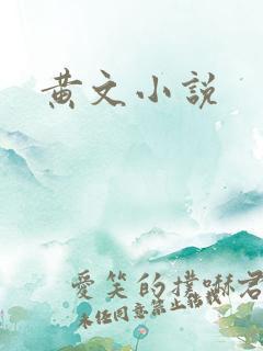 黄文小说