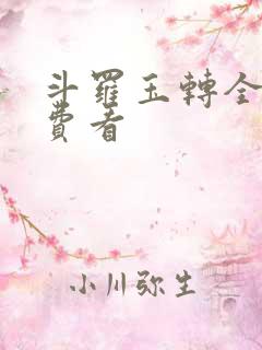 斗罗玉转全部免费看