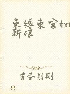 束缚东宫txt新浪