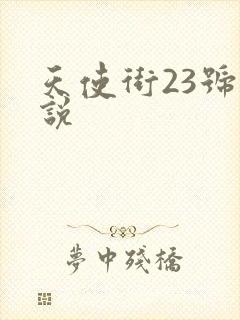 天使街23号小说