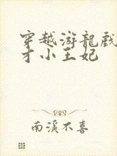 穿越游龙戏凤天才小王妃