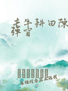 老牛耕田陈雪无弹窗