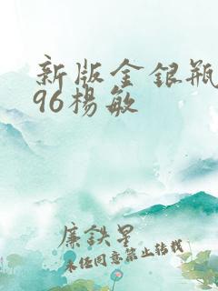 新版金银瓶1996杨敏