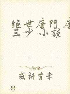 绝世唐门 唐家三少 小说