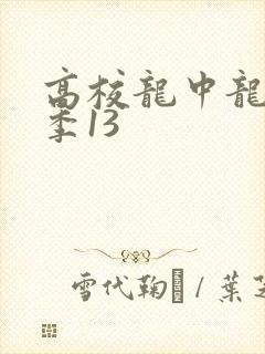 高校龙中龙第二季13