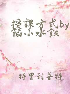 授课方式by肉馅小水饺