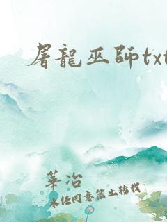 屠龙巫师txt