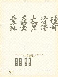 爱在大清后宫.苏墨儿传奇